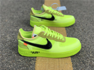 Off white x nike air force store 1 volt