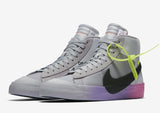 Blazer Mid Off-White Wolf Grey Serena "Queen"