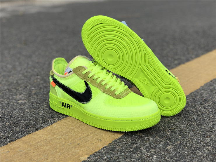 Air Force 1 Low Off White Volt Feetkicks